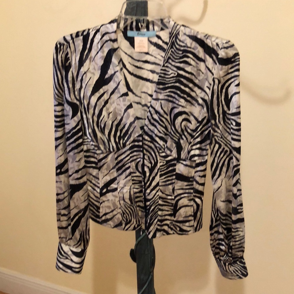 Marciano Zebra Blouse